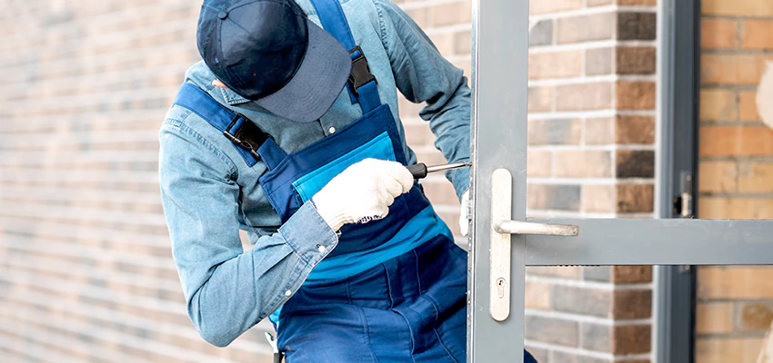 Pivot Storefront Door Locks Installation in Lodi, California